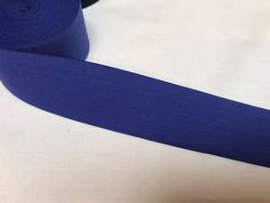 Blød elastik - velegnet til undertøj, 4 cm - ensfarvet, kobolt
